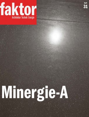 Cover faktor Architektur - Minergie-A